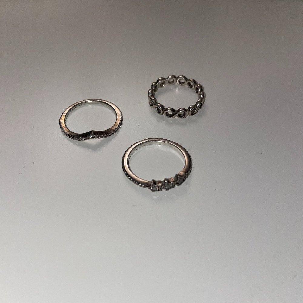 3 Pandora Rings